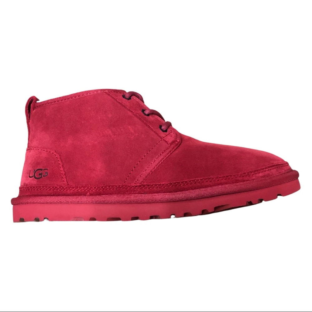 Men’s UGG Nuemel winter red boot - Picture 4 of 4